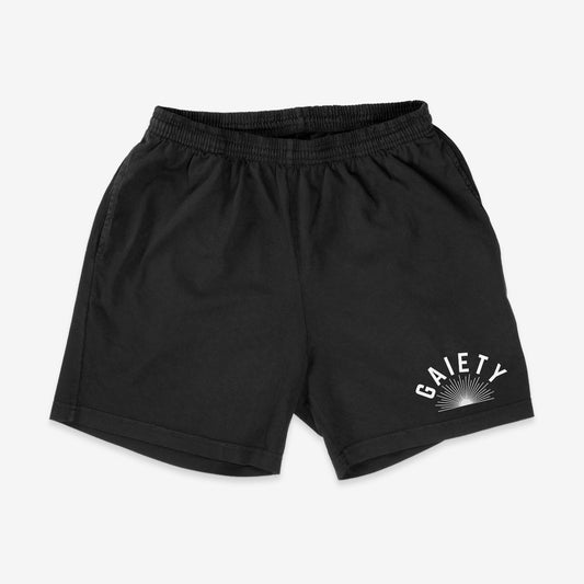 Natural Cotton Shorts Black